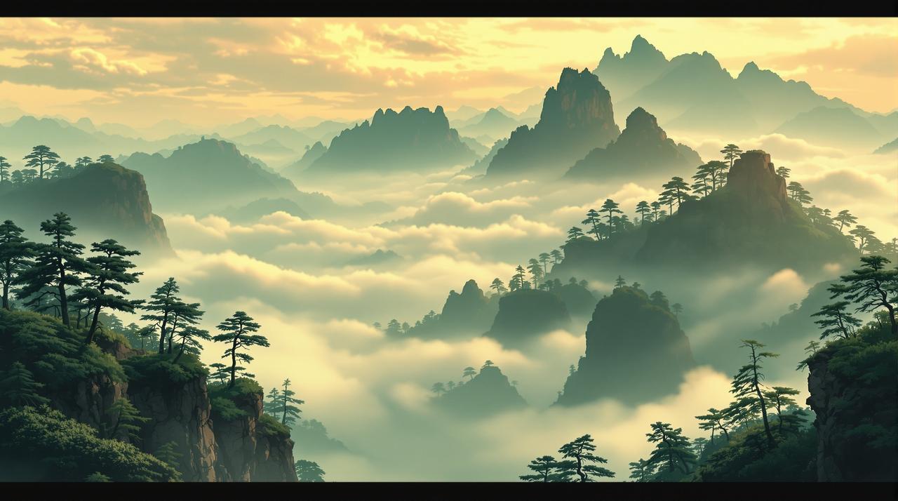 同人动漫 - 云雾深处的动漫世界 同人动漫 - 云雾深处藏好番,峨眉山仙境般的动漫世界入口